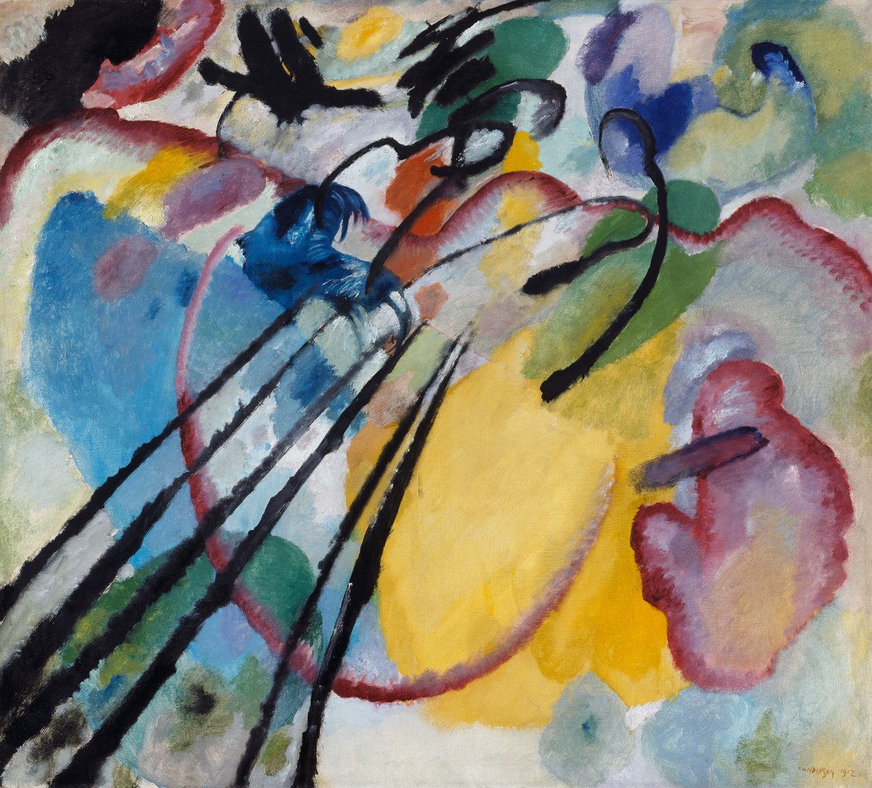 Improvisation 26 (Roningsport) af Wassily Kandinsky