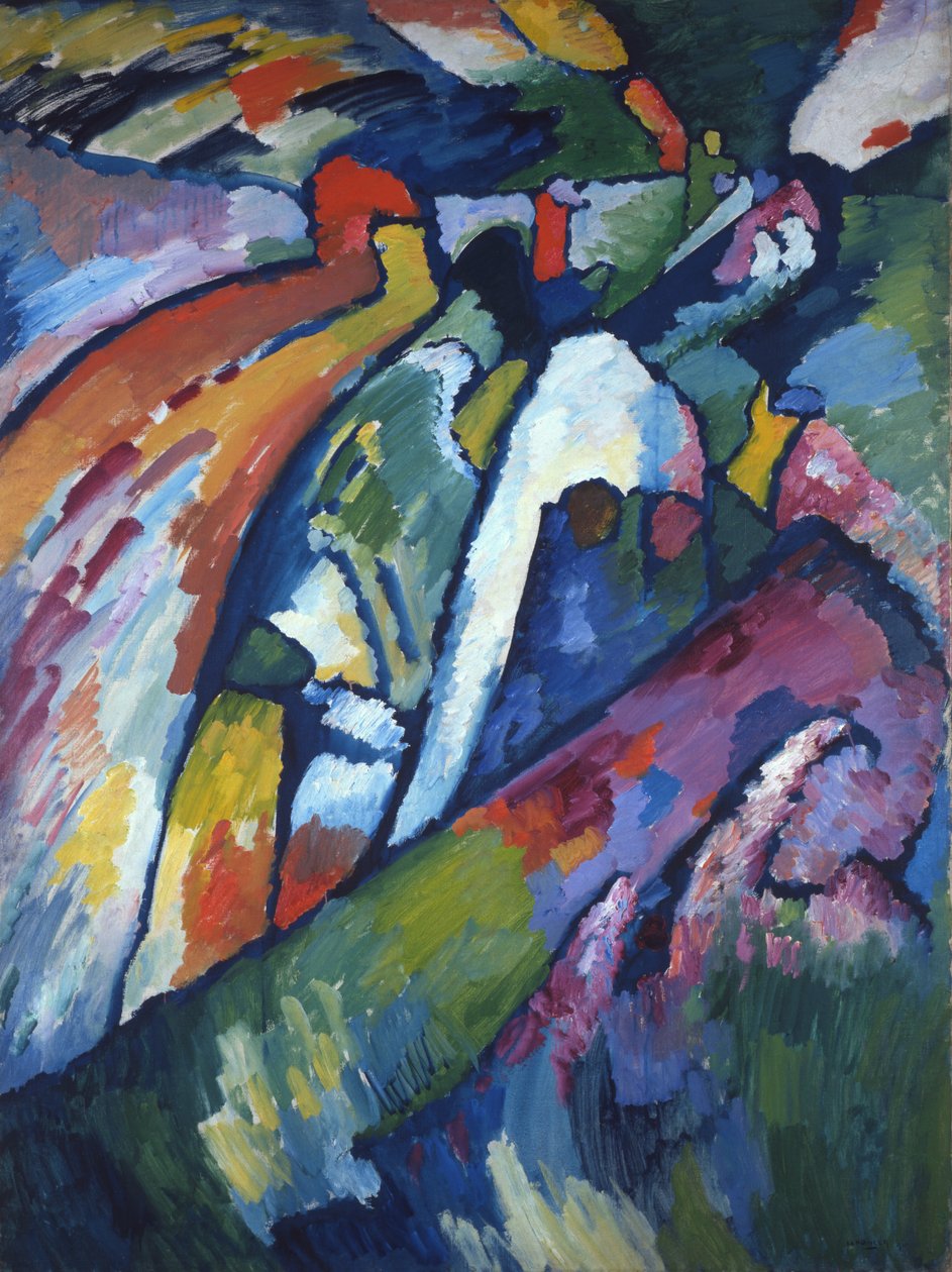 Improvisation 7 af Wassily Kandinsky