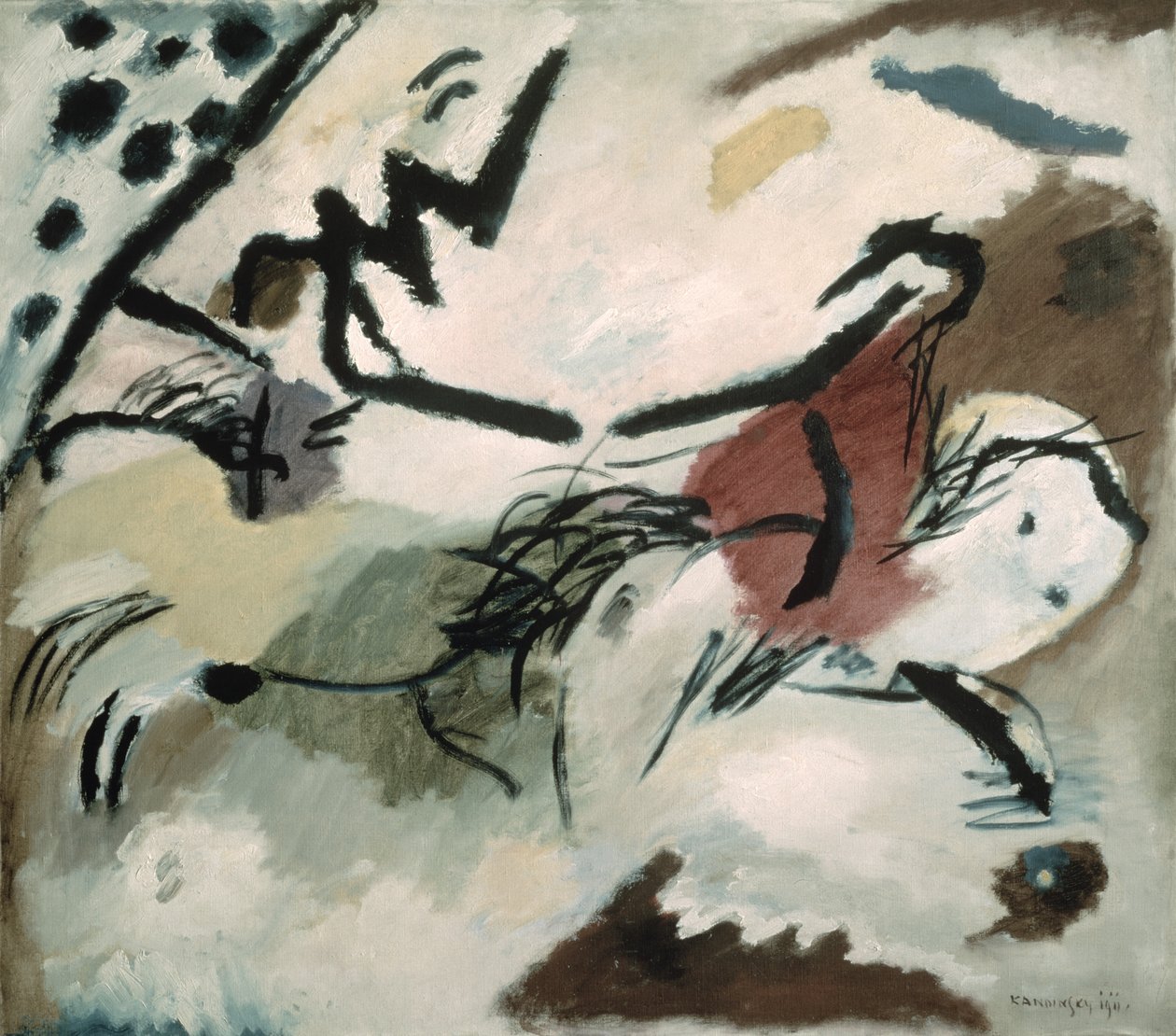 Improvisation nr.20 af Wassily Kandinsky