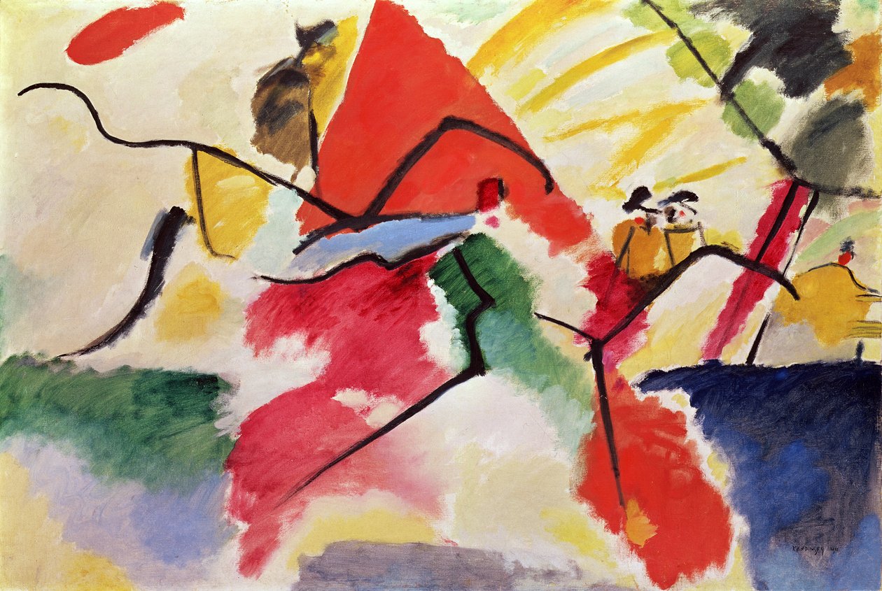 Improvisation nr. 5 af Wassily Kandinsky