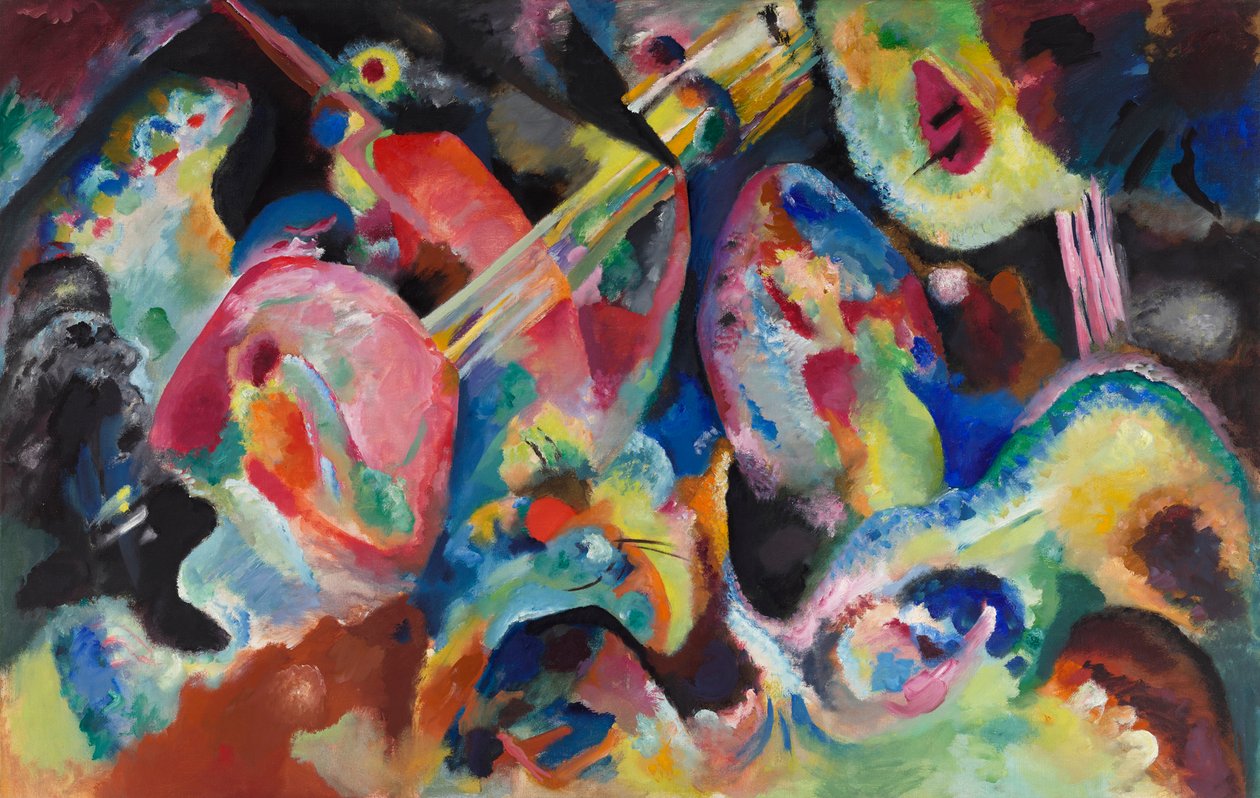 Improvisationsflod af Wassily Kandinsky