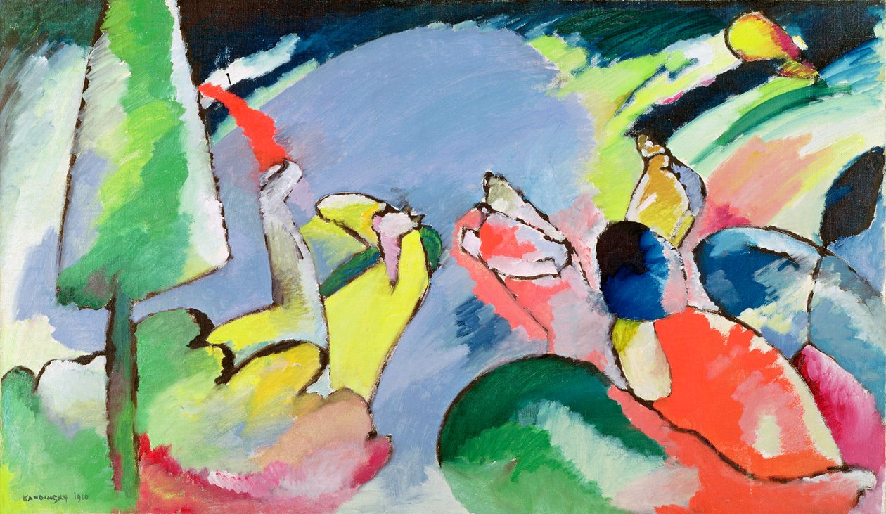 Improvisation XIV af Wassily Kandinsky
