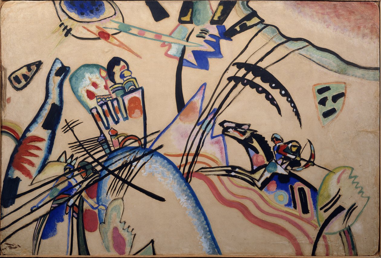 Improvisation, ca. 1913 af Wassily Kandinsky