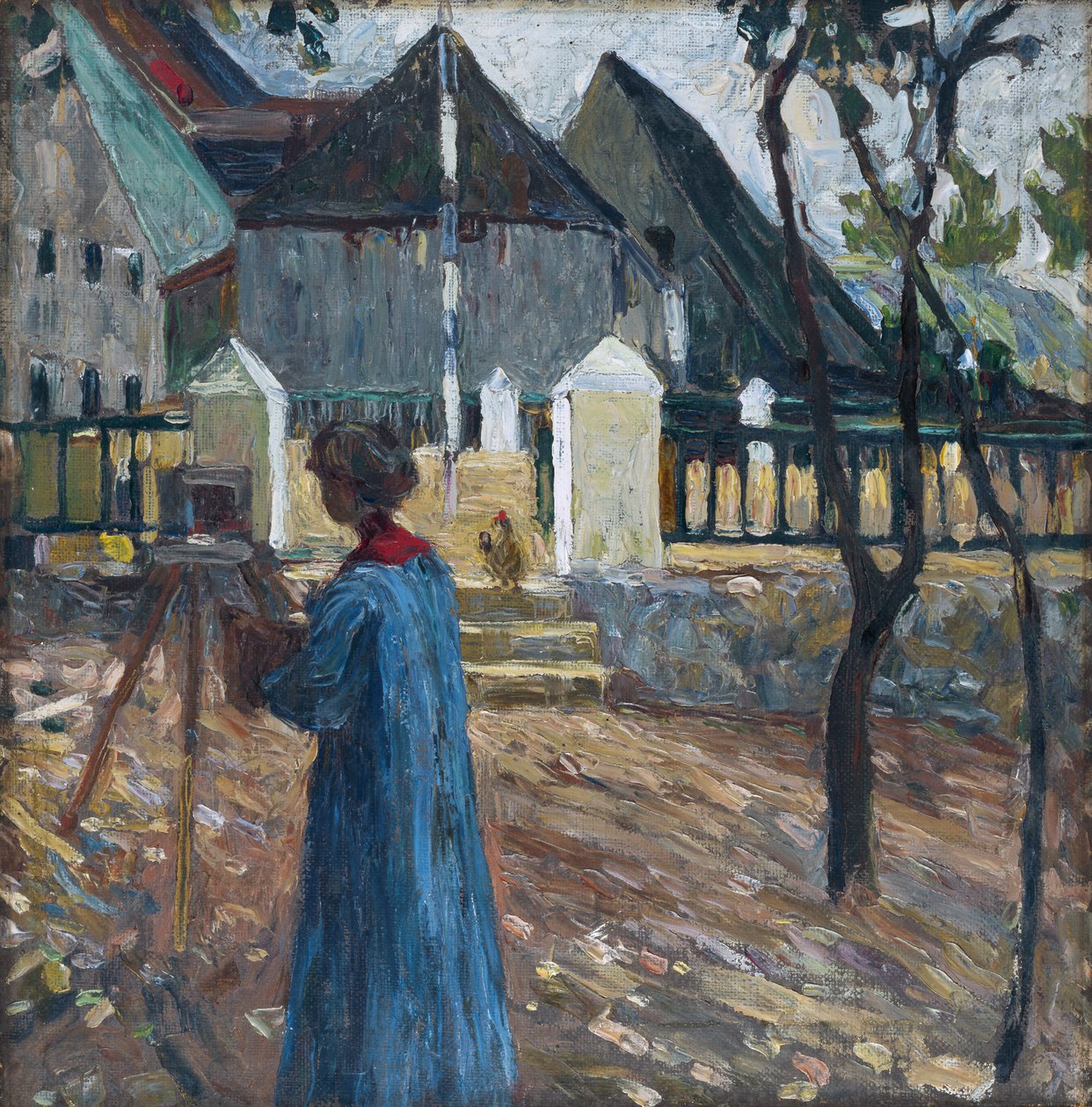 Kallmünz - Gabriele Münter maler II af Wassily Kandinsky