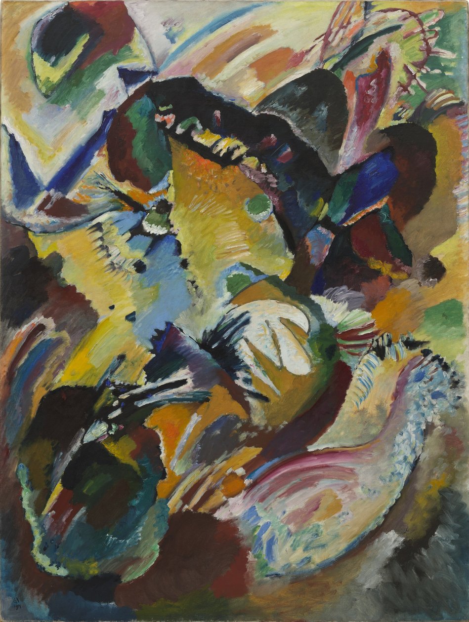 Kandinsky - Panel til Edwin R. Campbell No. 2, 1914 af Wassily Kandinsky