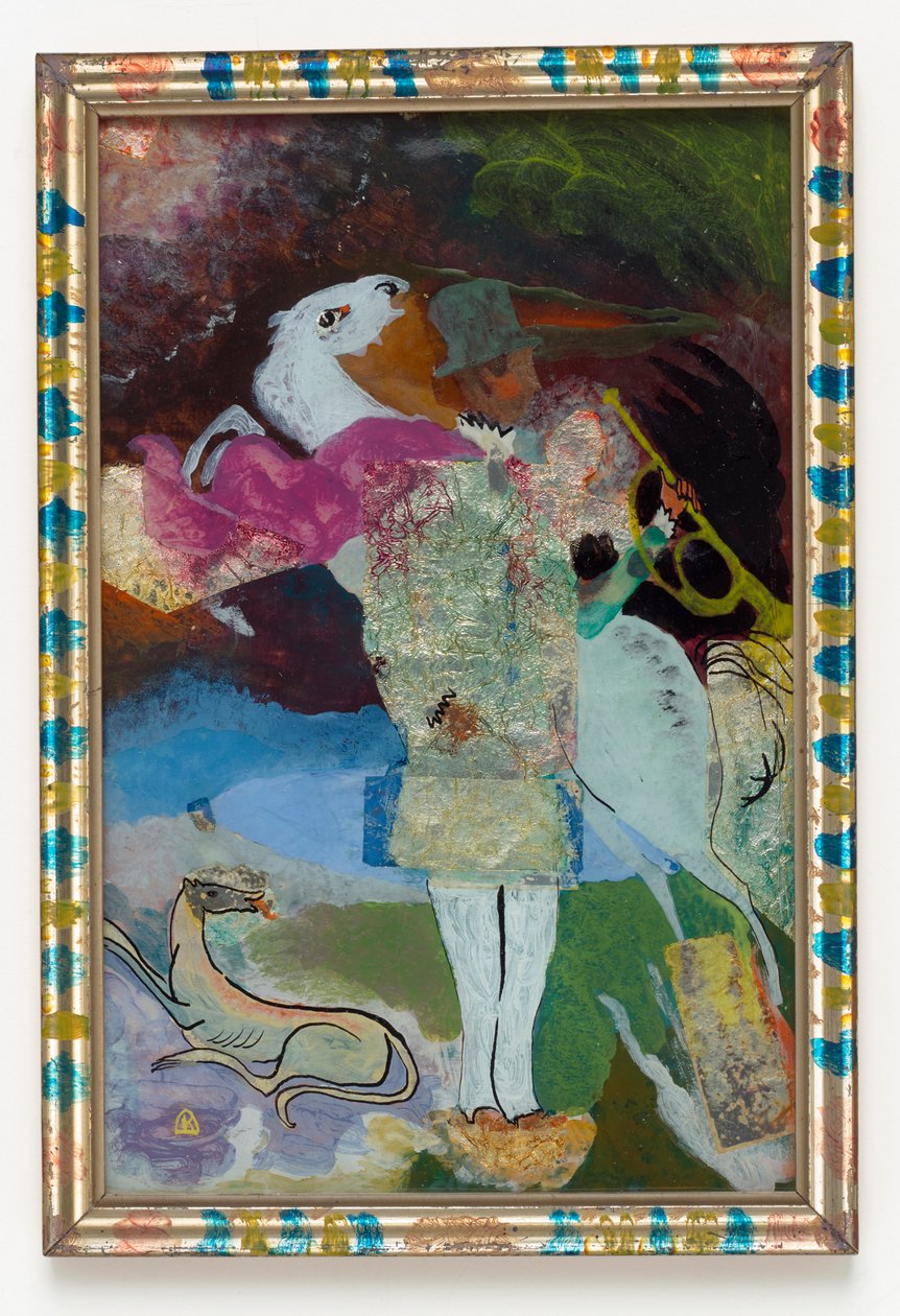 Kavaler med trompet af Wassily Kandinsky