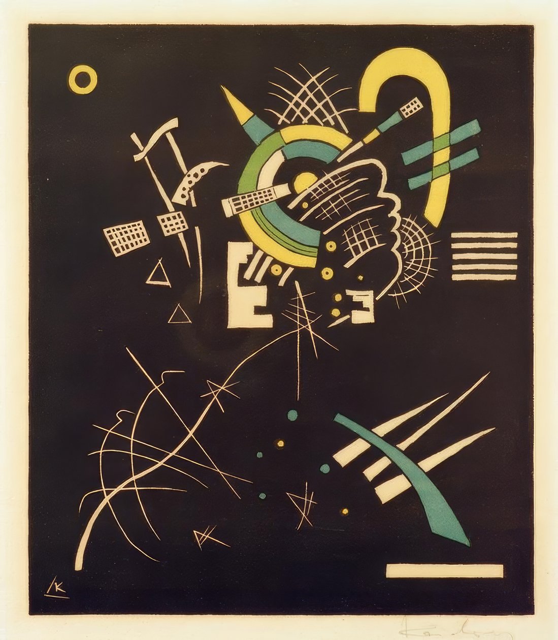 Små verdener, ark 7 af Wassily Kandinsky