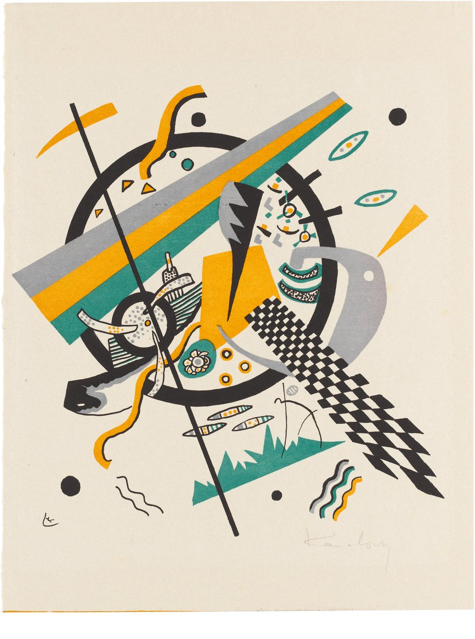 Små verdener IV af Wassily Kandinsky