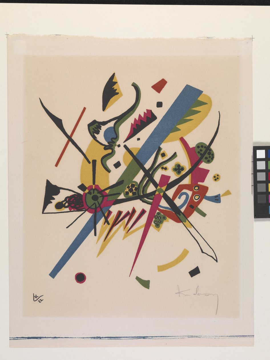Kleine Welten I (Små verdener I) (farvelitografier) af Wassily Kandinsky
