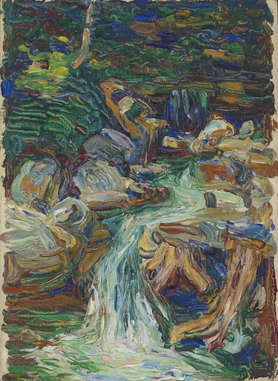 Kochel - Vandfald II af Wassily Kandinsky