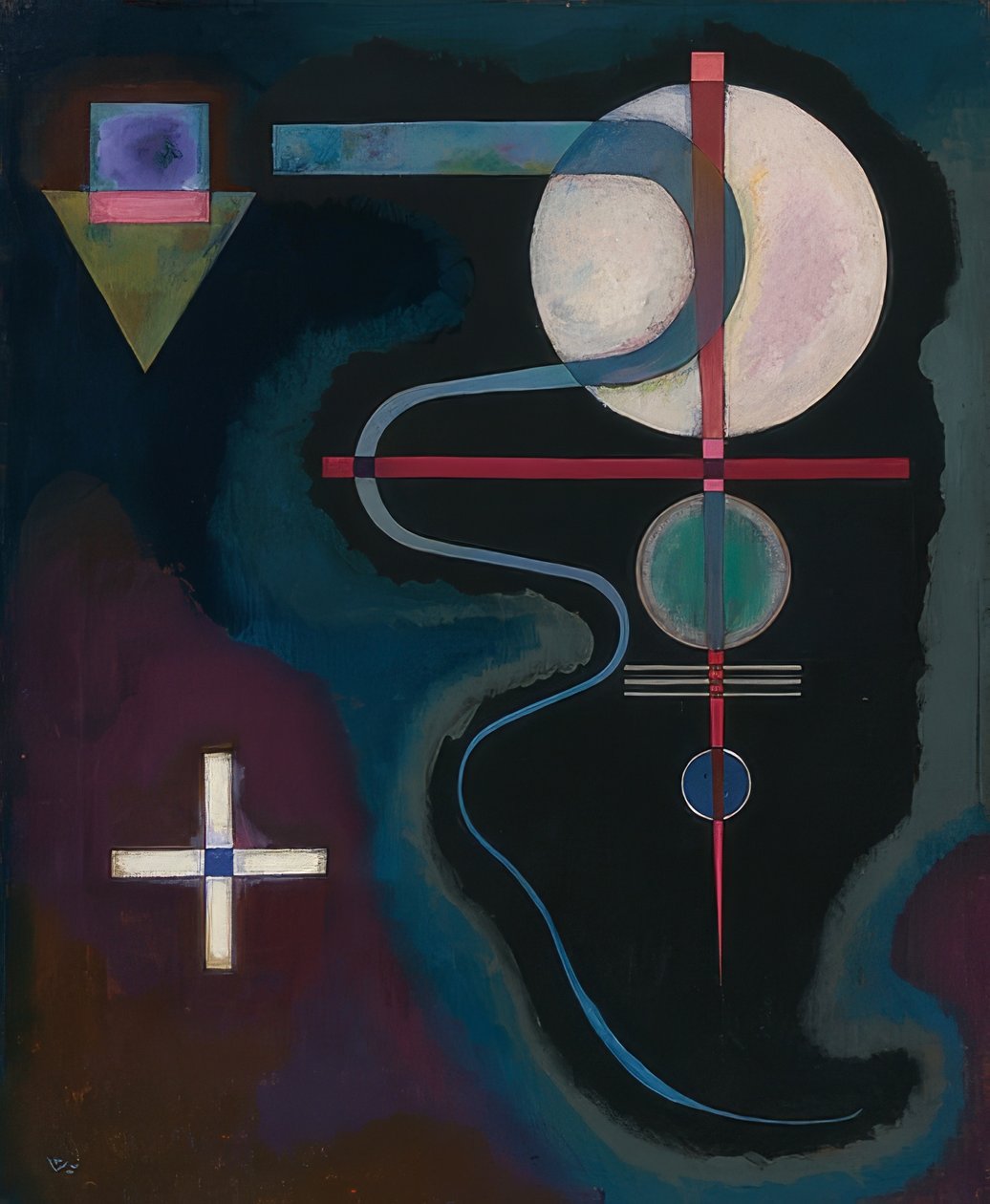 Cool energi. 1926 af Wassily Kandinsky