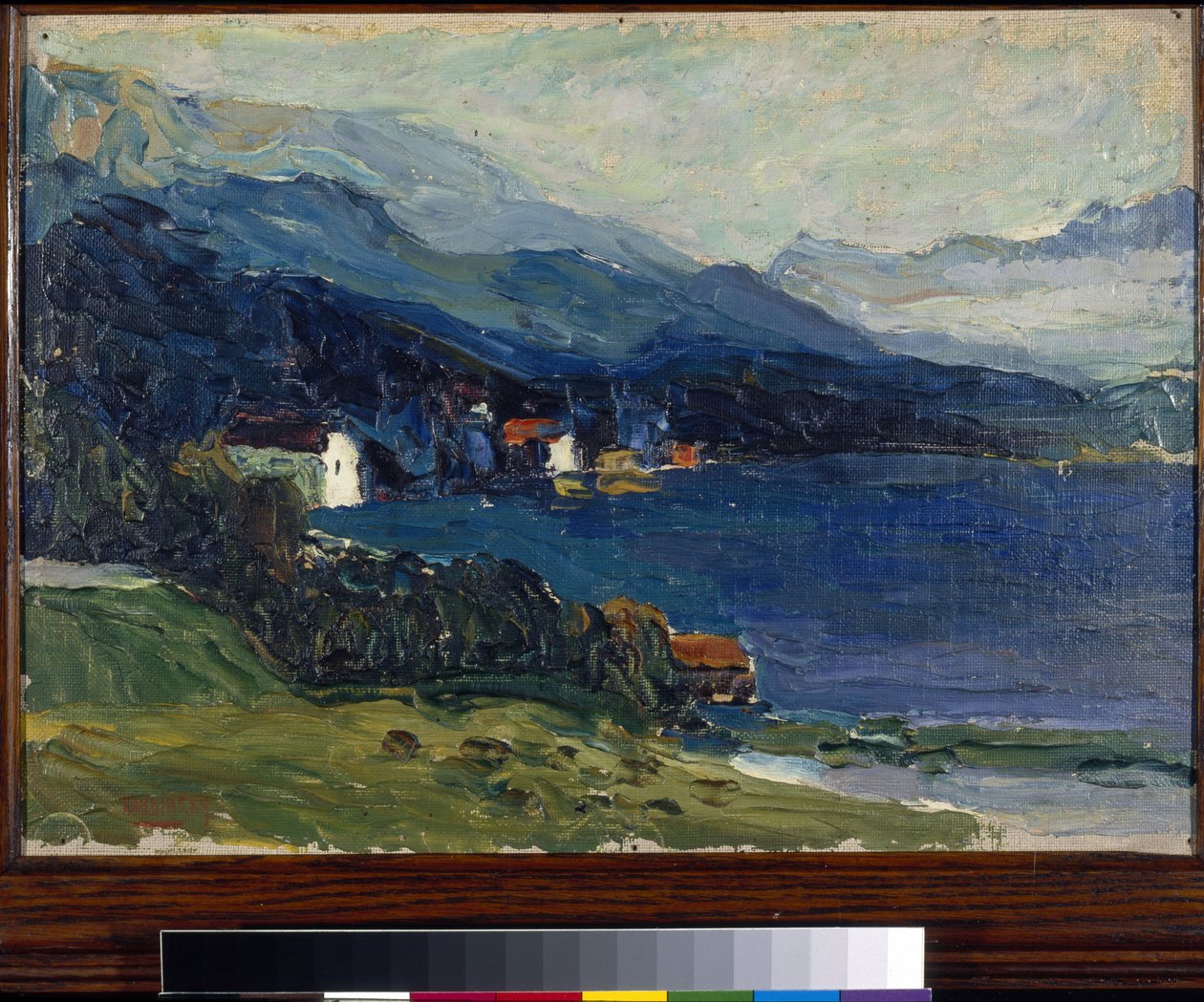 ""Kochel-søen"" maleri af Vassily Kandinsky (eller Wassily Kandinsky eller Kandinskyj af Wassily Kandinsky