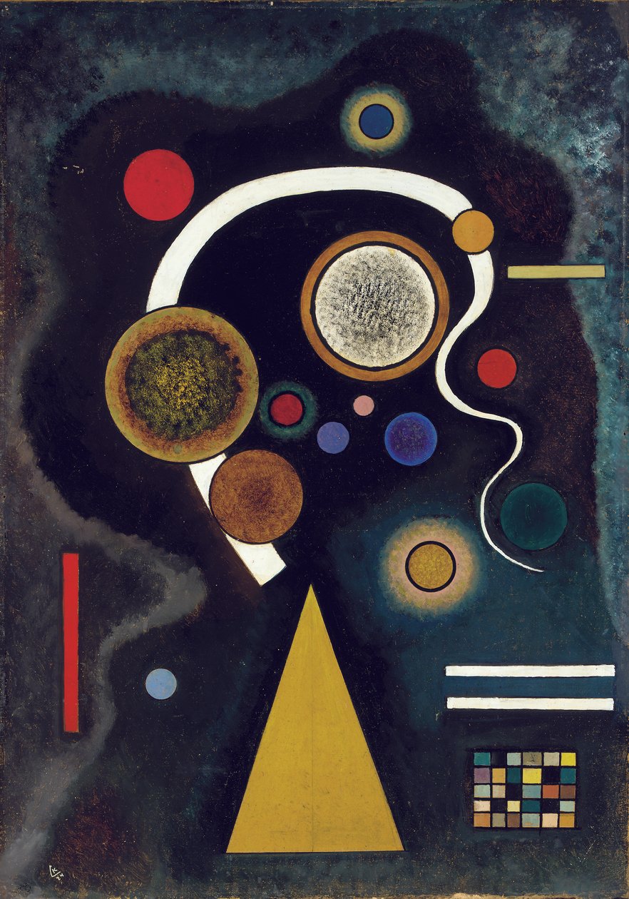 Moody streg af Wassily Kandinsky