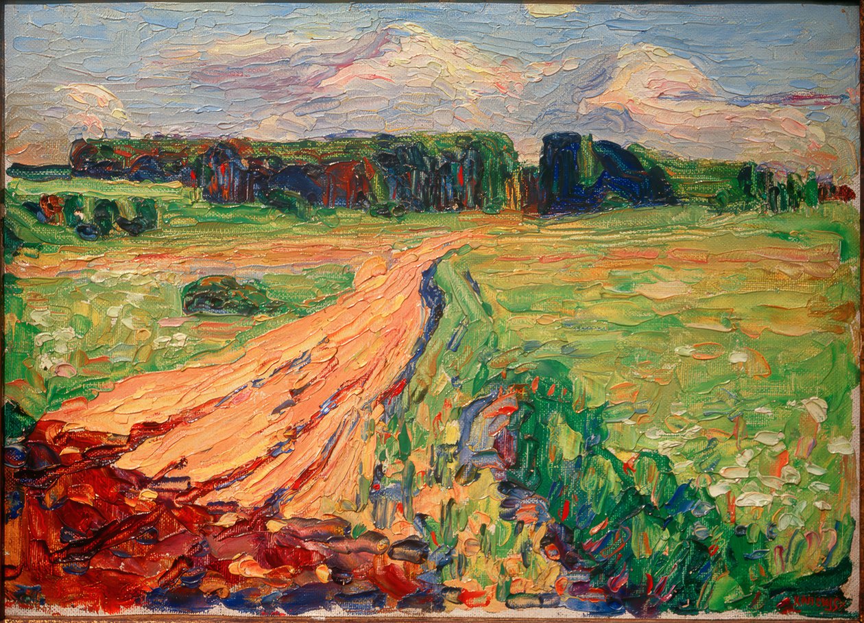 München - Planegg I af Wassily Kandinsky