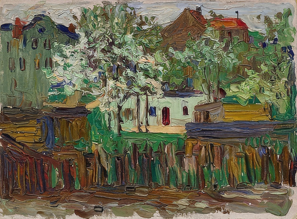 München. Omkring 1901-02 af Wassily Kandinsky