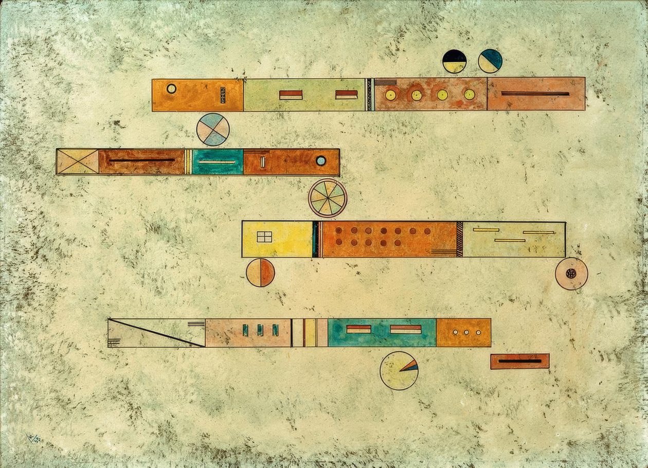 Efter den anden af Wassily Kandinsky