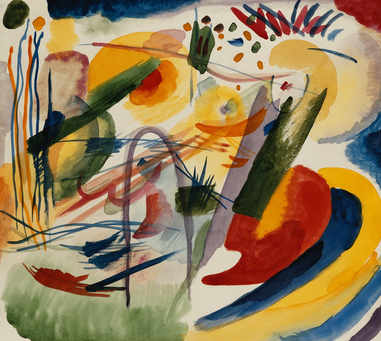 Ingen titel; Uden titel af Wassily Kandinsky