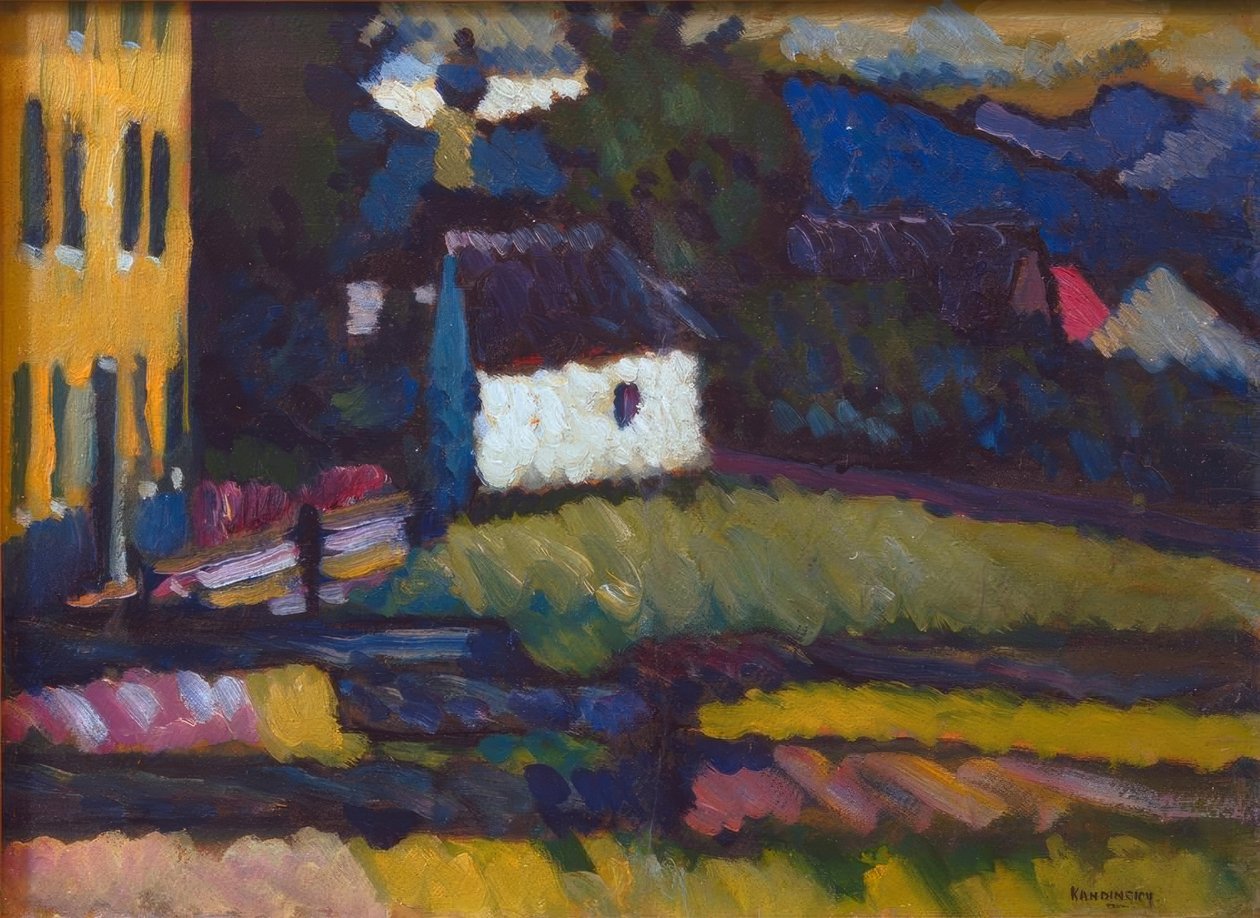 Peterskapelle i Murnau af Wassily Kandinsky