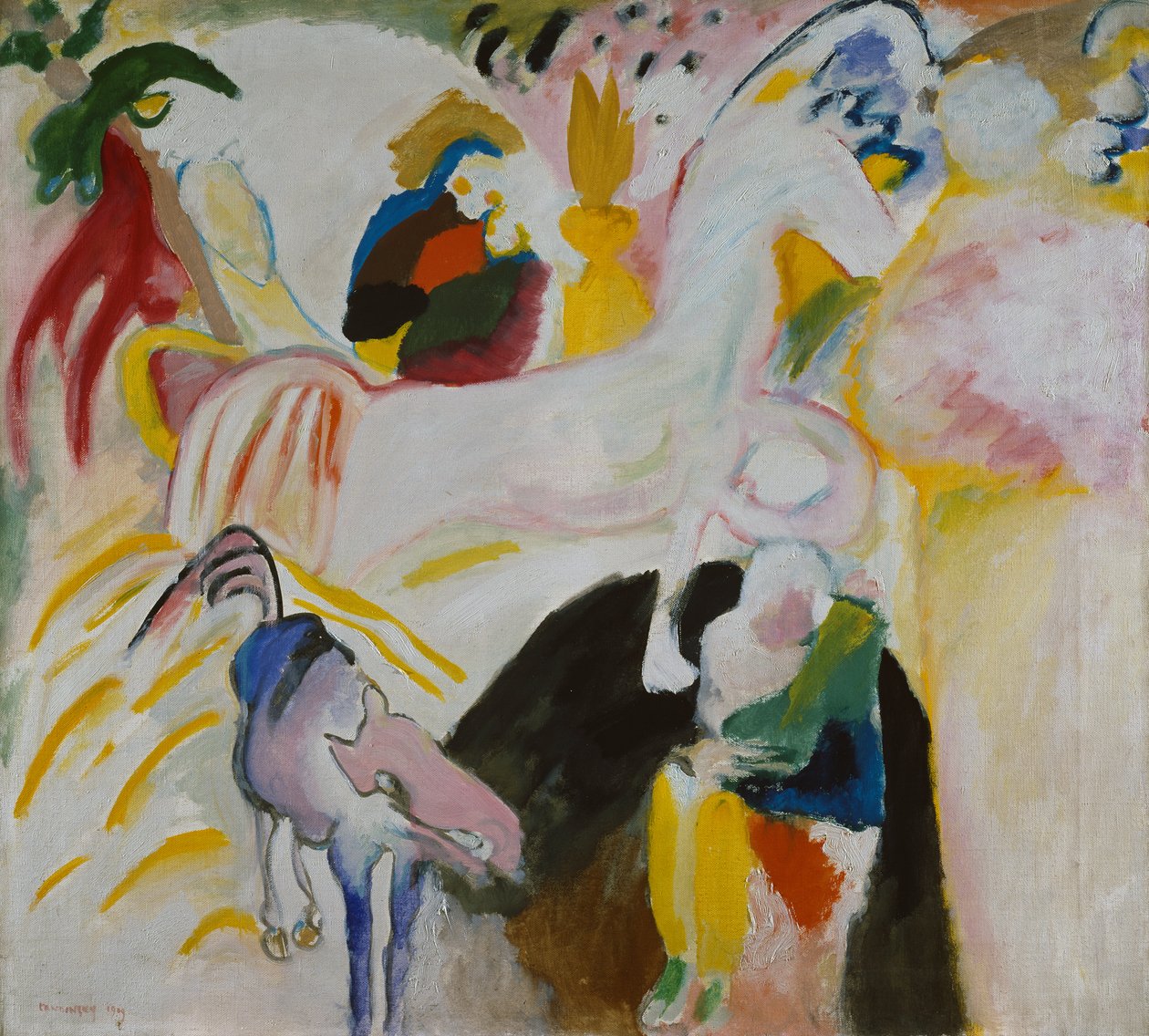 heste af Wassily Kandinsky