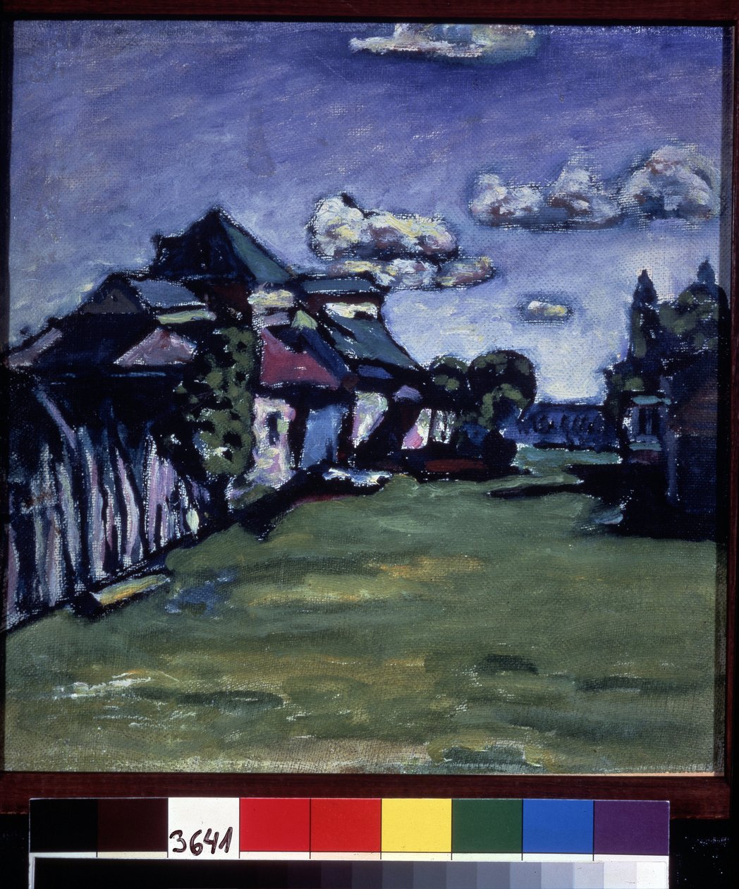 ""Moscow Press"" Maleri af Vassily Kandinsky (eller Wassily Kandinsky eller Kandinskyj af Wassily Kandinsky