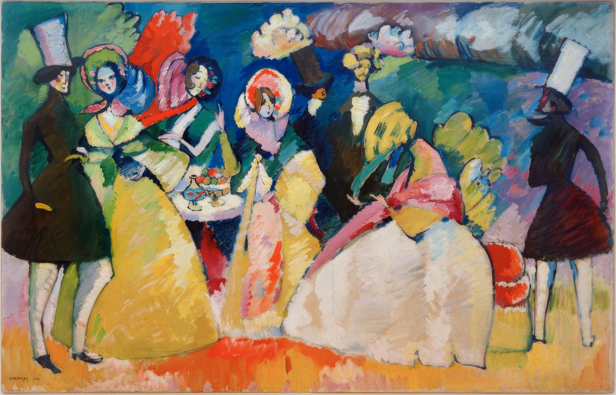 Crinoline samfund af Wassily Kandinsky