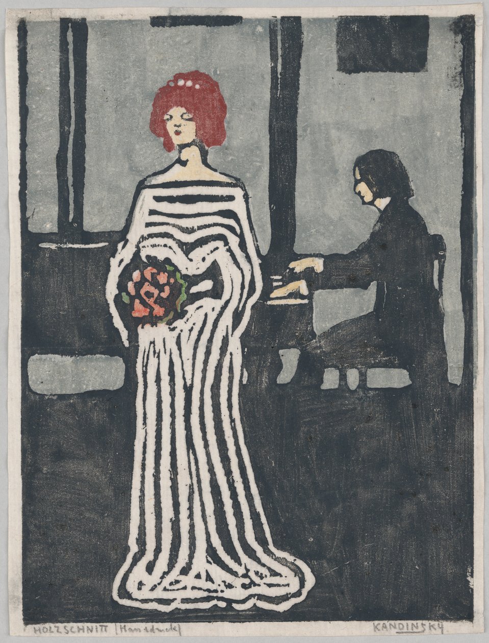 Sangerinde af Wassily Kandinsky