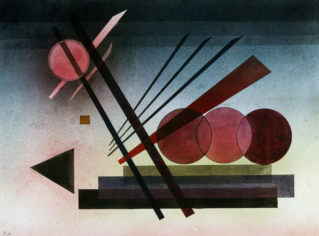 Flydende effekt af Wassily Kandinsky