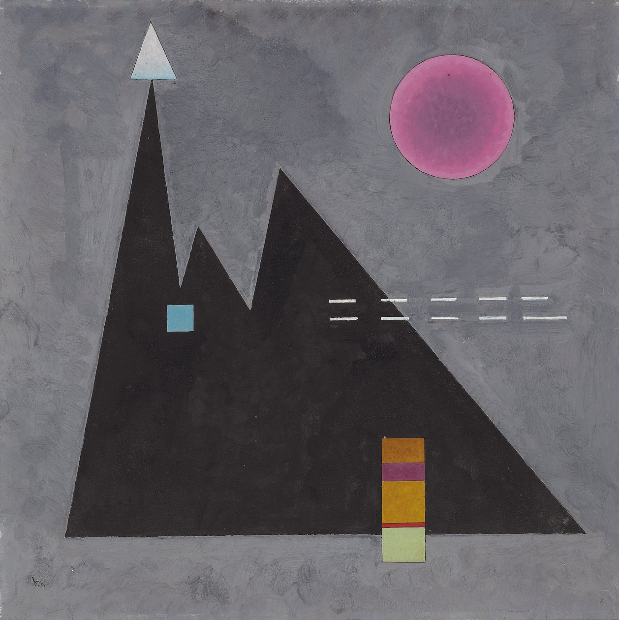 Skarp i stump; Skarp i det kedelige af Wassily Kandinsky