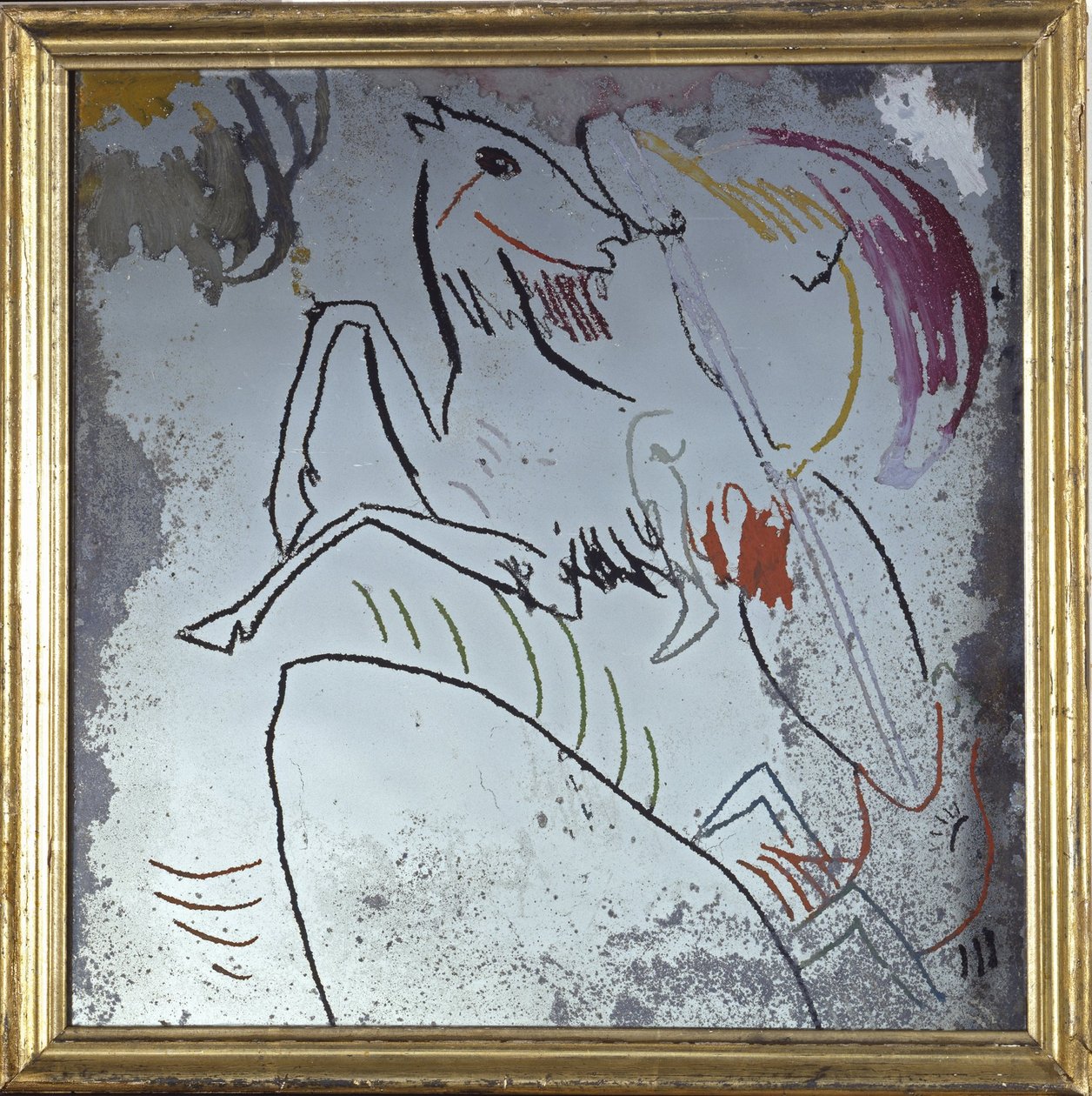 Sankt Georg III af Wassily Kandinsky