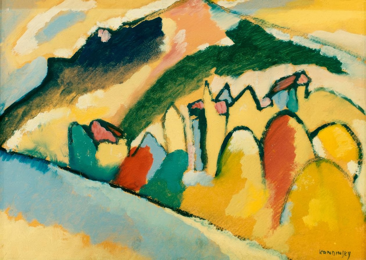 Studie til efteråret I af Wassily Kandinsky
