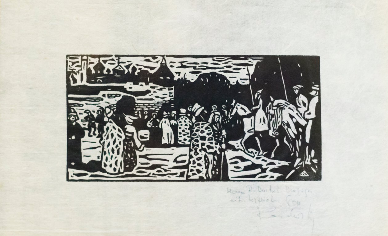 Søndag - gammelrussisk af Wassily Kandinsky