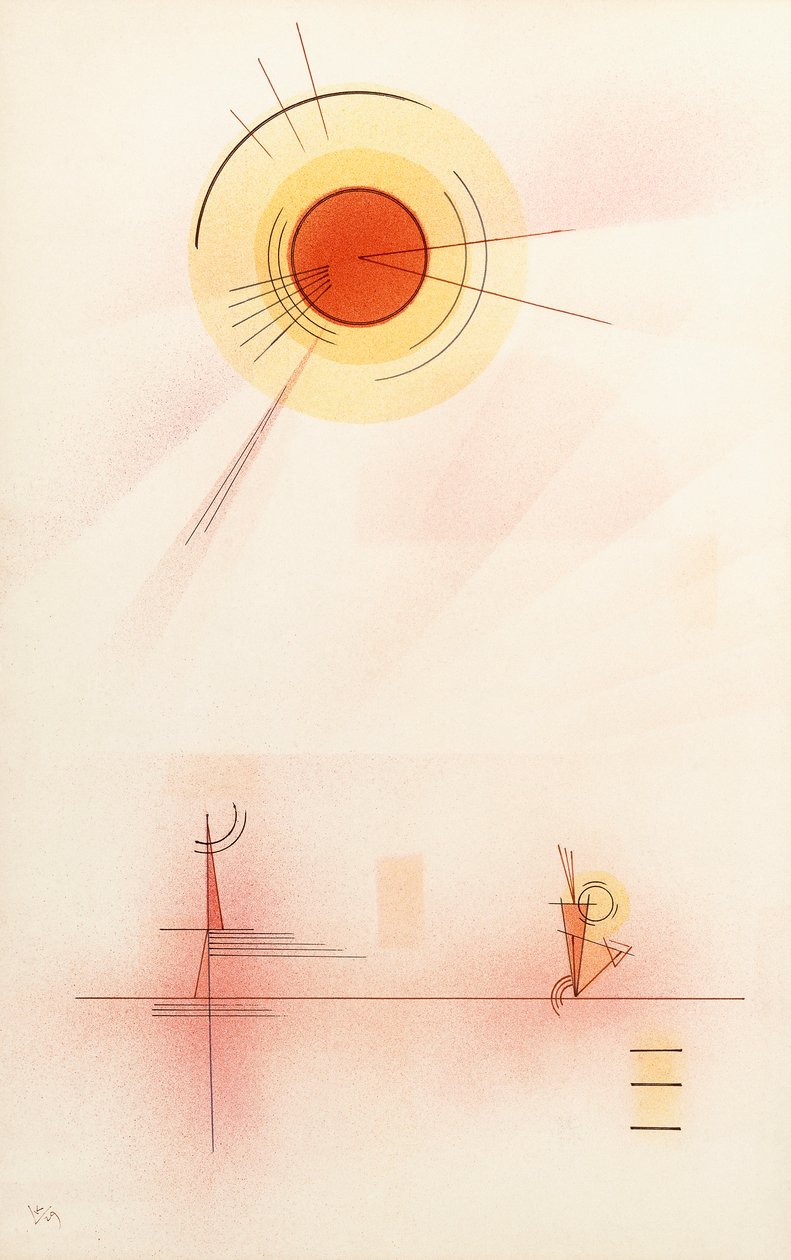 Solskin af Wassily Kandinsky