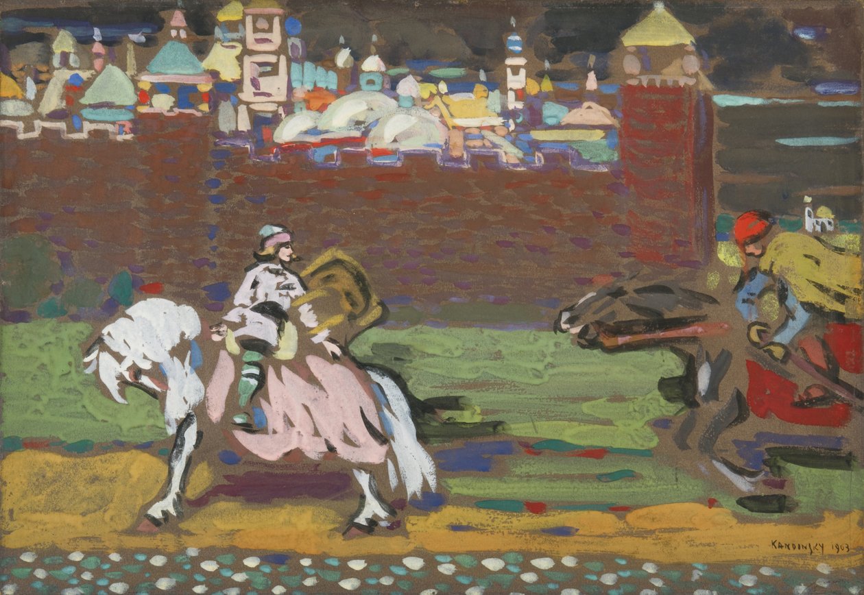Korsfarerne af Wassily Kandinsky