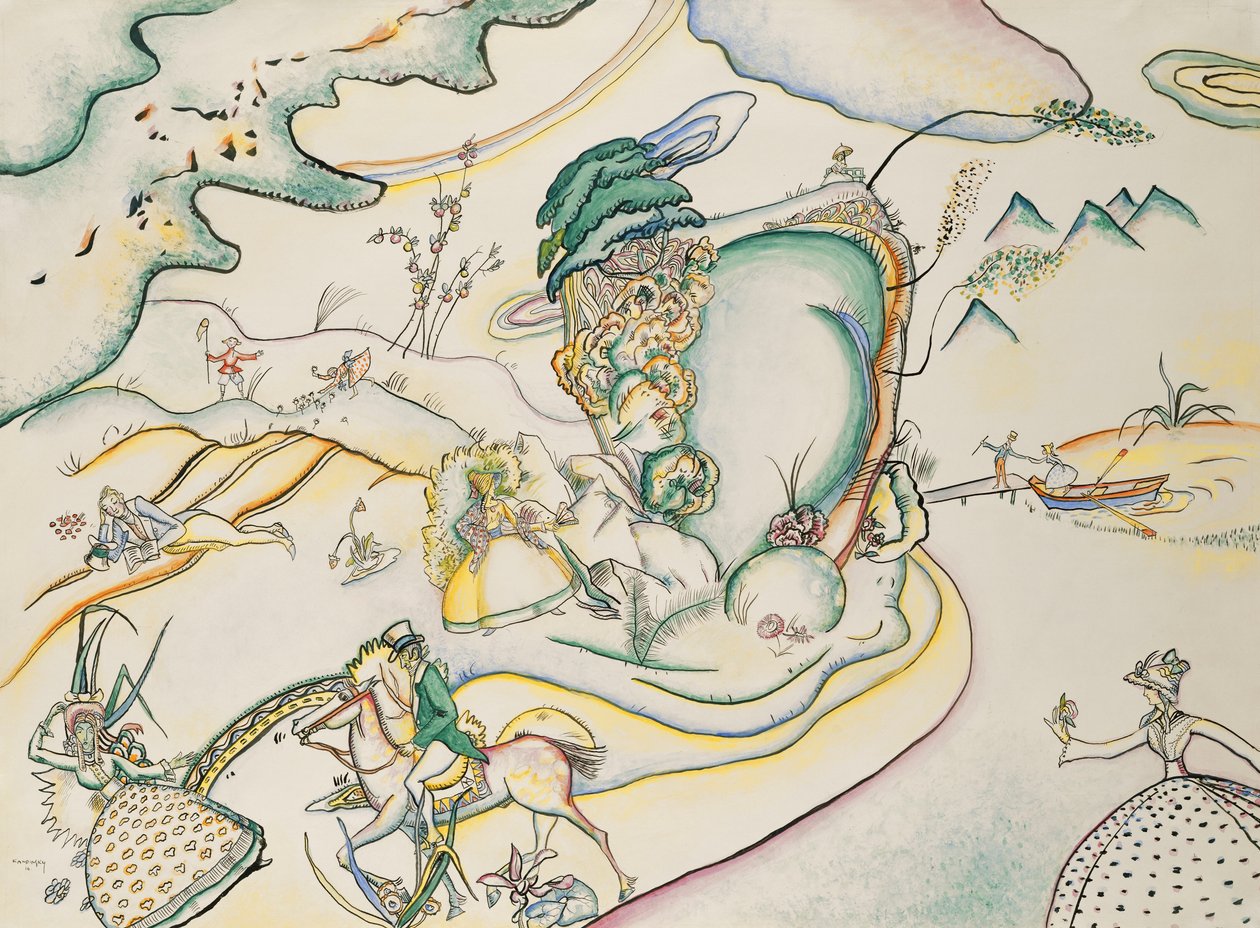 Bagateller III; Bagatellen III af Wassily Kandinsky