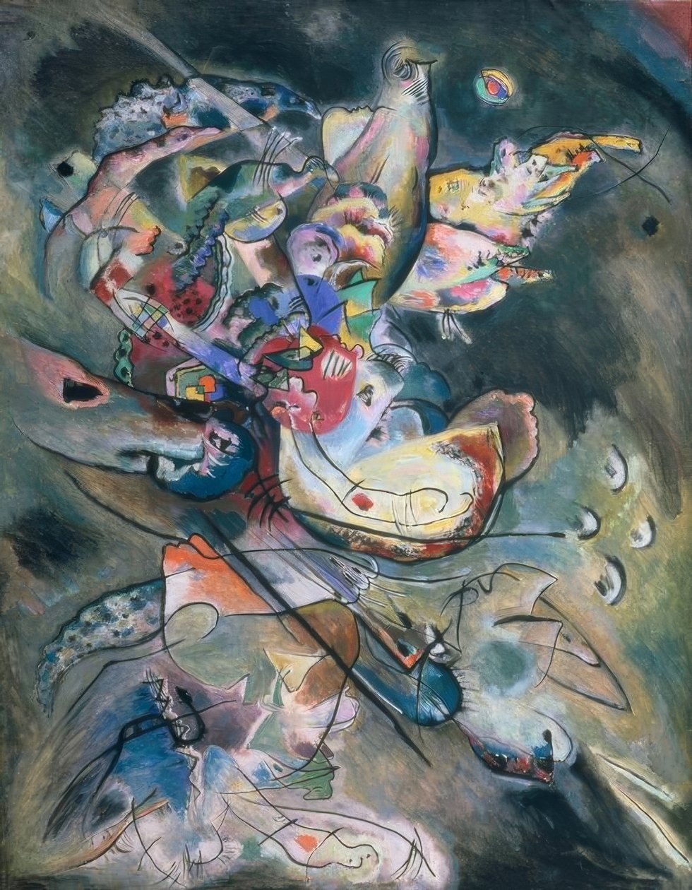Skyet af Wassily Kandinsky