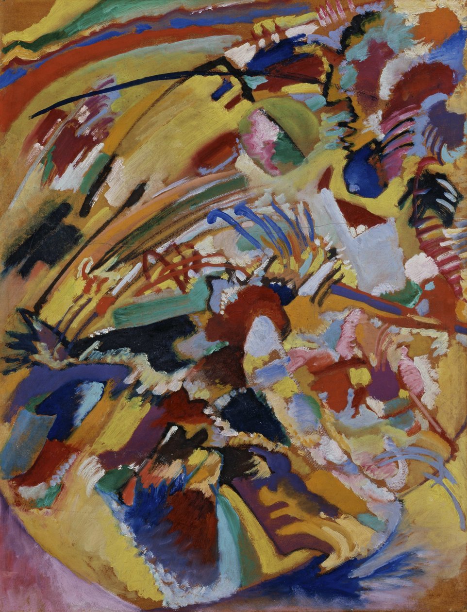 Unbenannte Improvisation I af Wassily Kandinsky
