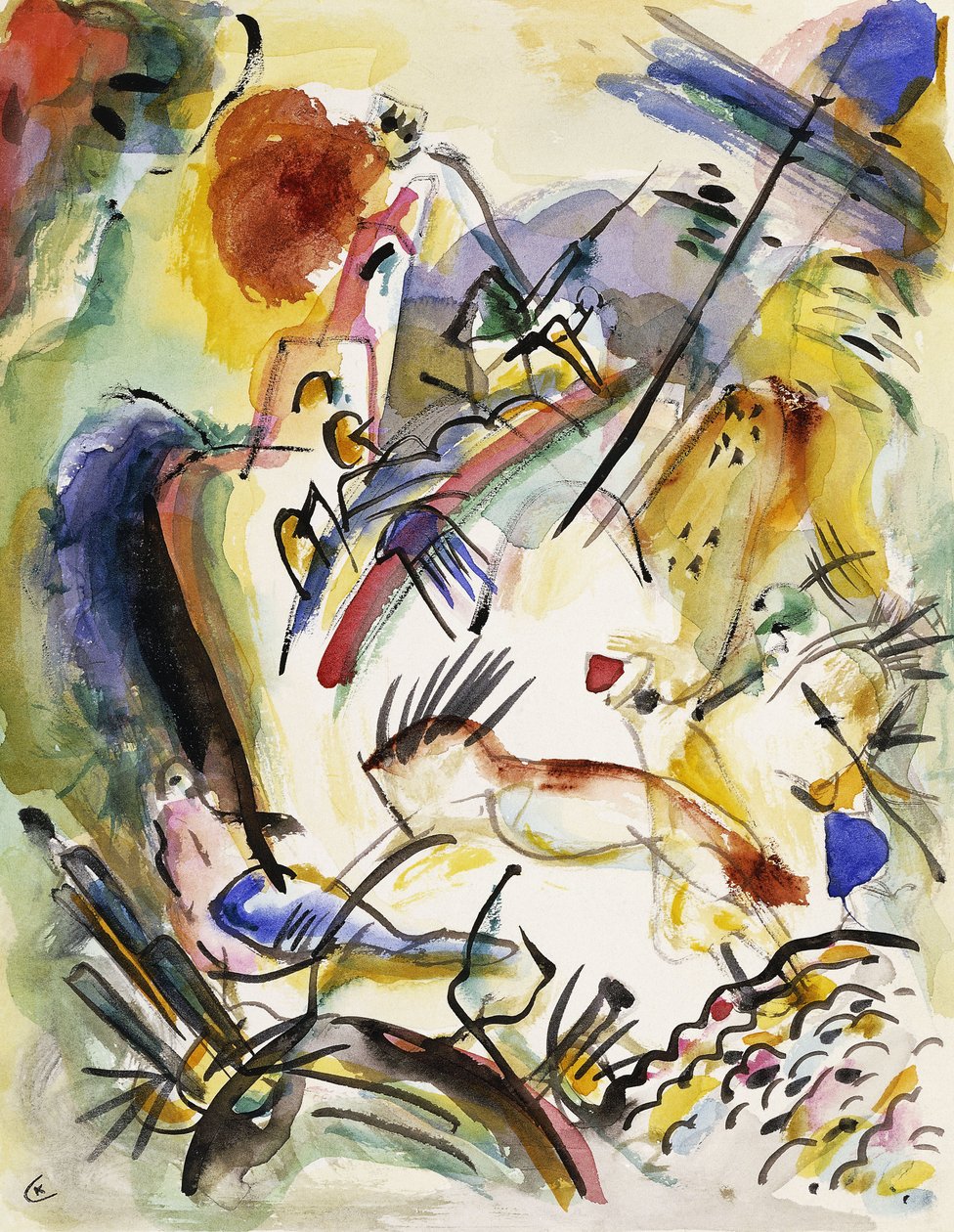 Uden titel af Wassily Kandinsky