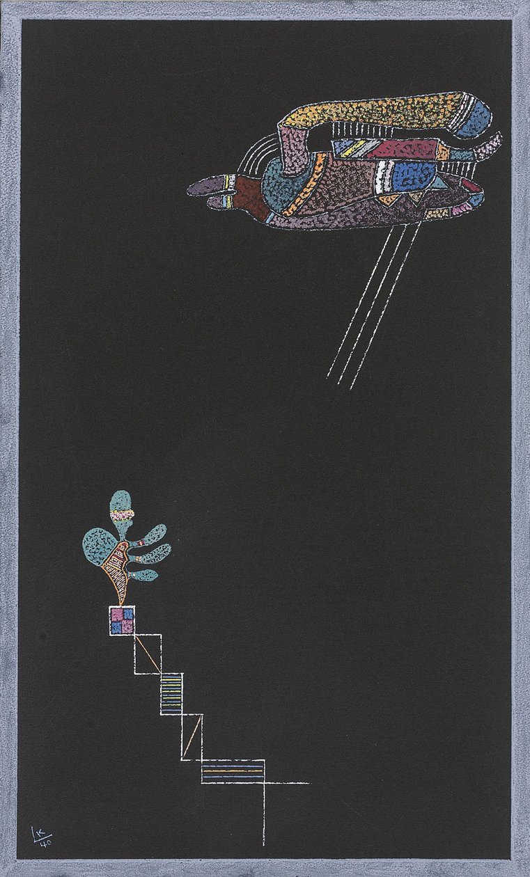 Uden titel, 1940. af Wassily Kandinsky