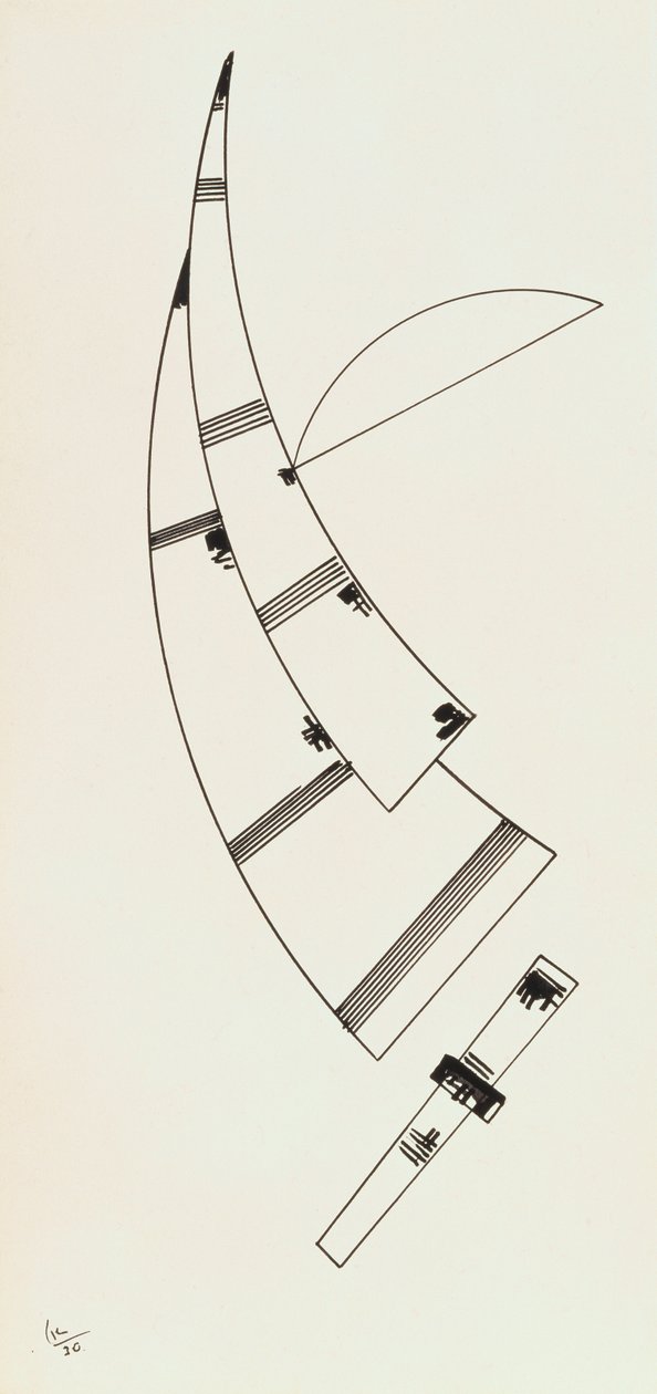 Uden titel, nummer 7 af Wassily Kandinsky