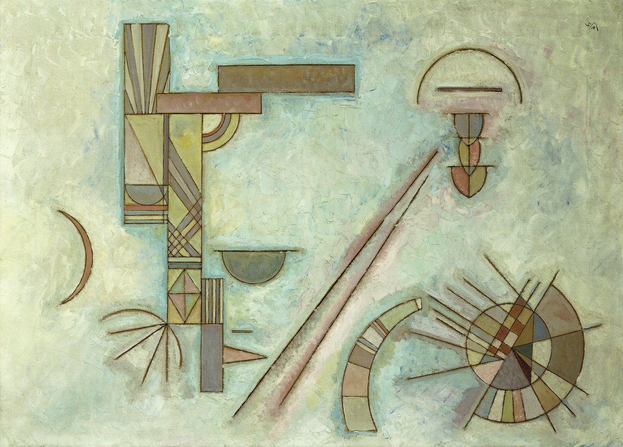 Weisslich af Wassily Kandinsky