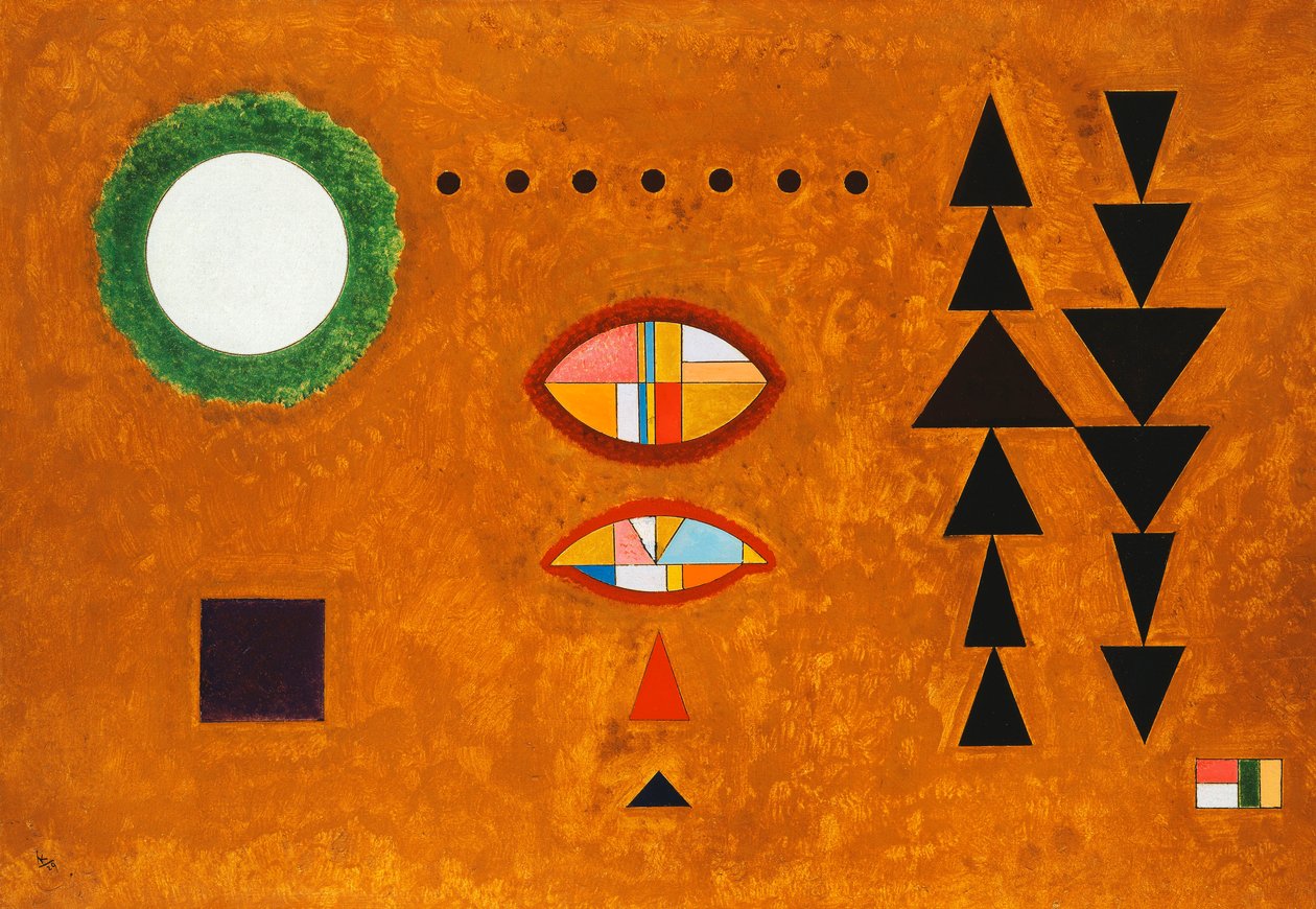 Hvid-Hvid af Wassily Kandinsky