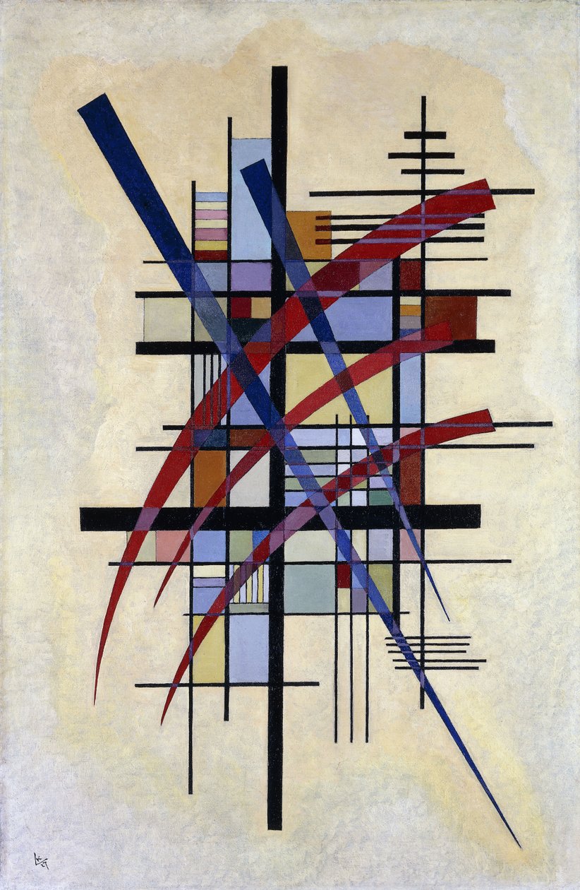 karakterer med akkompagnement af Wassily Kandinsky