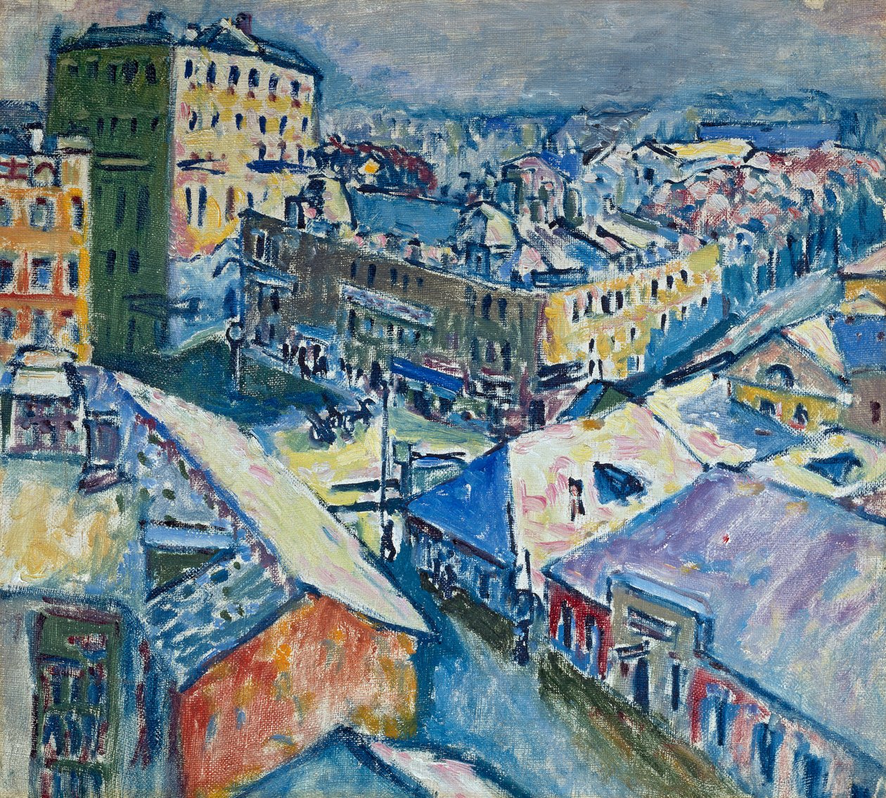 Zubovsky-pladsen af Wassily Kandinsky