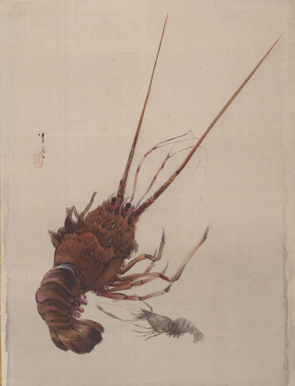 Krebs, ca. 1887. af Watanabe Seitei