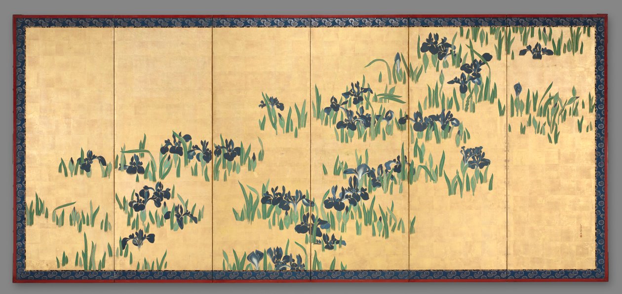 Iriser, 1700-tallet. af Watanabe Shiko