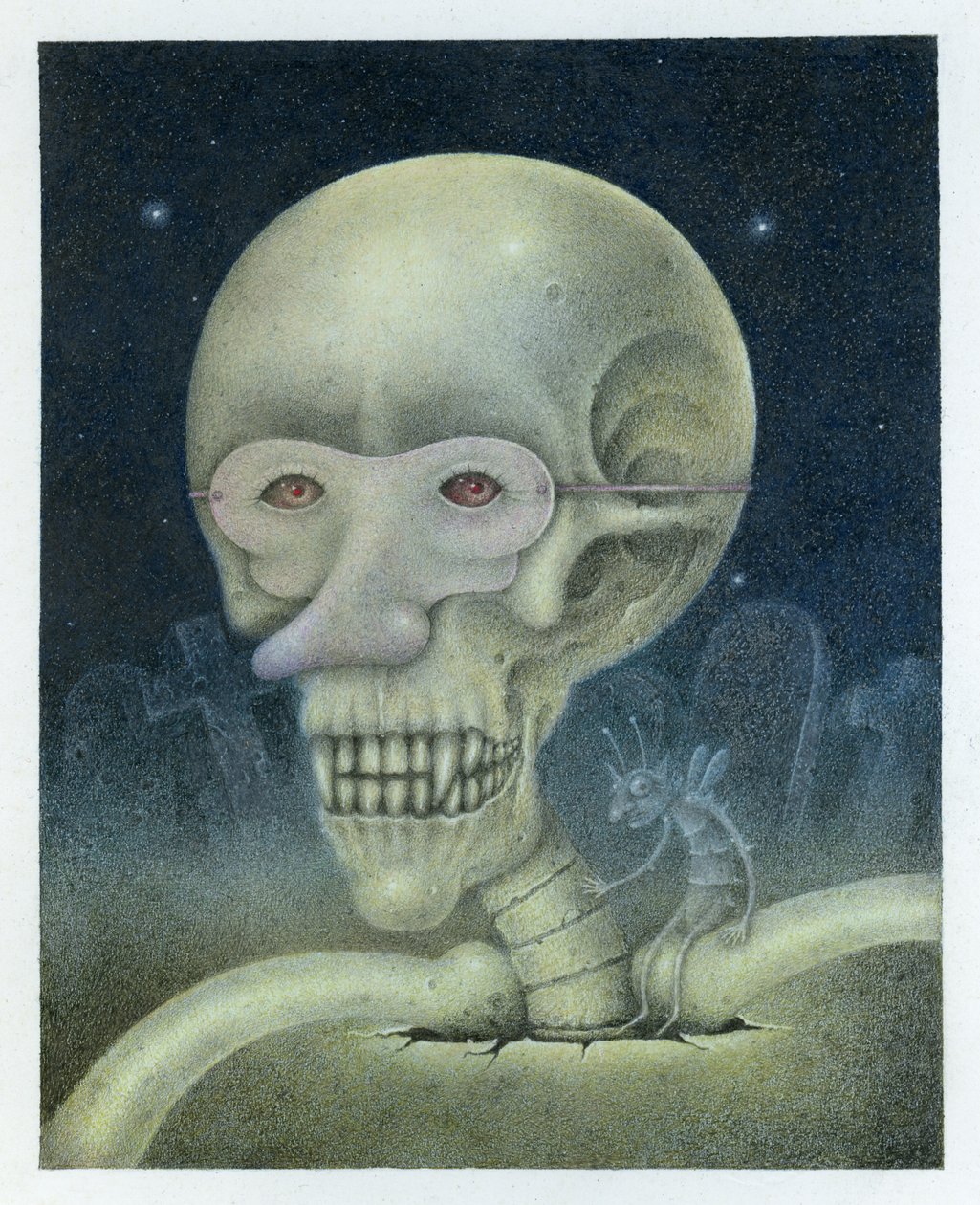 Skellybones og Grubsteak af Wayne Anderson