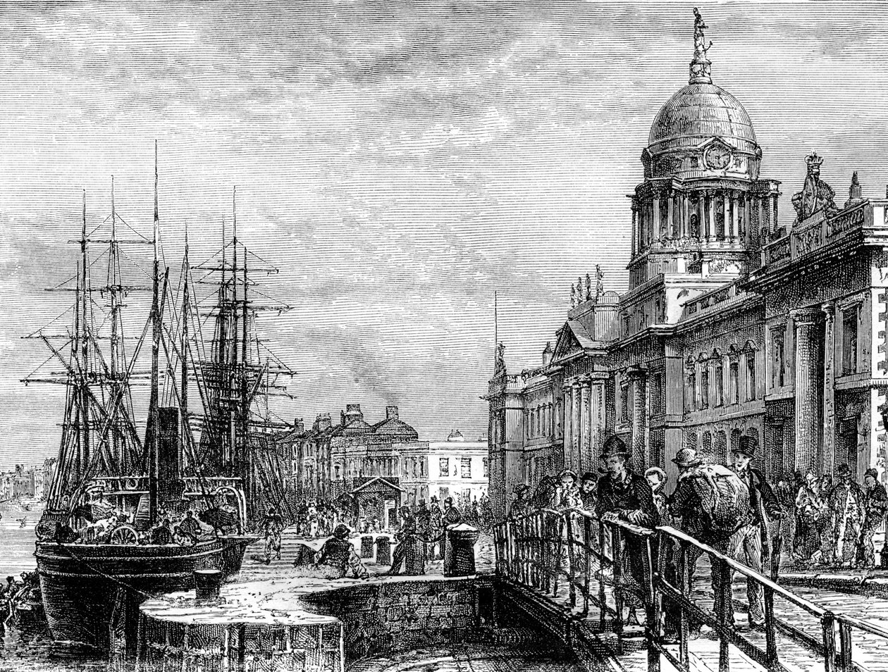Dublin, Irland, 1800-tallet. af Weber