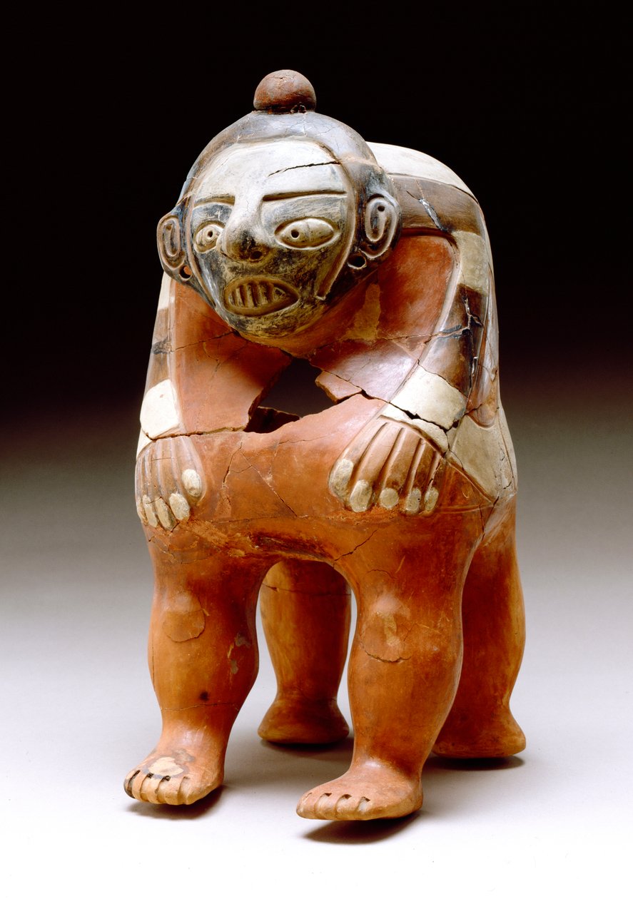 Menneskelig billedurne, 600-900 (keramik) af Weeden Island culture