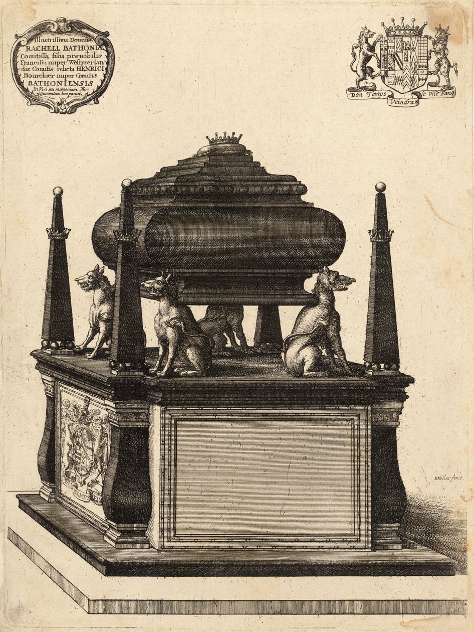 Bourchier (monument). Stat 1 af Wenceslaus Hollar