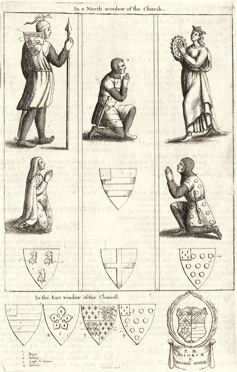 Bulkington (farvet glas) af Wenceslaus Hollar